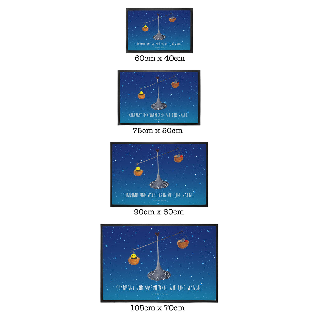 Fußmatte Sternzeichen Waage Türvorleger, Schmutzmatte, Fußabtreter, Matte, Schmutzfänger, Fußabstreifer, Schmutzfangmatte, Türmatte, Motivfußmatte, Haustürmatte, Vorleger, Tierkreiszeichen, Sternzeichen, Horoskop, Astrologie, Aszendent, Waage, Waage Geschenk, Waage Sternzeichen, Geschenk Oktober, Geschenk September, Geburtstag Oktober, Geburtstag September, Gleichgewicht, Marienkäfer, Hummel, Biene