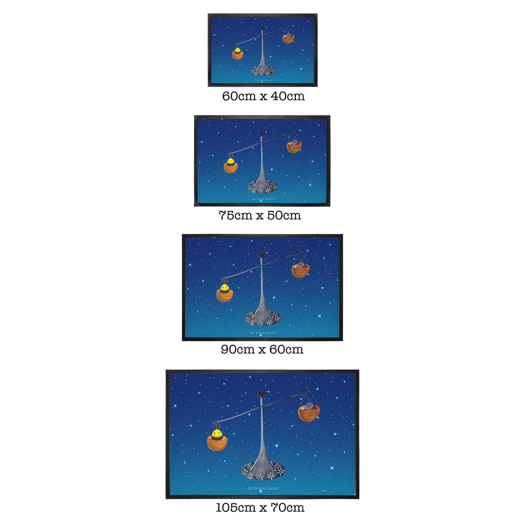 Fußmatte Sternzeichen Waage Türvorleger, Schmutzmatte, Fußabtreter, Matte, Schmutzfänger, Fußabstreifer, Schmutzfangmatte, Türmatte, Motivfußmatte, Haustürmatte, Vorleger, Tierkreiszeichen, Sternzeichen, Horoskop, Astrologie, Aszendent, Waage, Waage Geschenk, Waage Sternzeichen, Geschenk Oktober, Geschenk September, Geburtstag Oktober, Geburtstag September, Gleichgewicht, Marienkäfer, Hummel, Biene