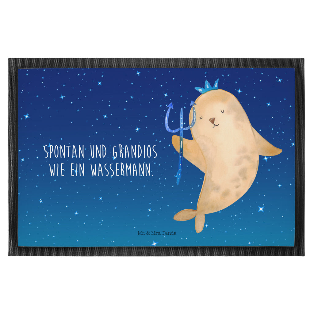 Fußmatte Sternzeichen Wassermann Türvorleger, Schmutzmatte, Fußabtreter, Matte, Schmutzfänger, Fußabstreifer, Schmutzfangmatte, Türmatte, Motivfußmatte, Haustürmatte, Vorleger, Tierkreiszeichen, Sternzeichen, Horoskop, Astrologie, Aszendent, Meermann, Nix, Wassermann Geschenk, Wassermann Sternzeichen, Geschenk Januar, Geschenk Februar, Geburtstag Januar, Geburtstag Februar, Meer Geschenk