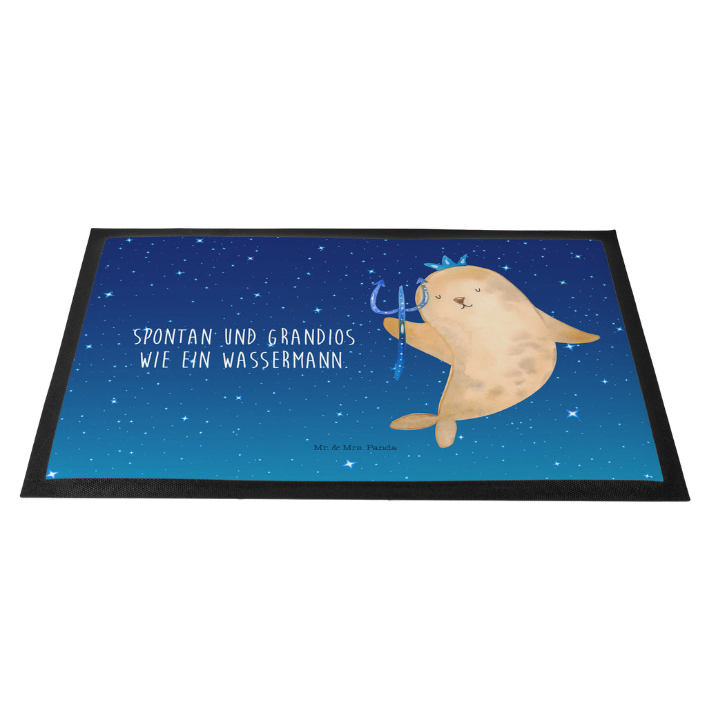 Fußmatte Sternzeichen Wassermann Türvorleger, Schmutzmatte, Fußabtreter, Matte, Schmutzfänger, Fußabstreifer, Schmutzfangmatte, Türmatte, Motivfußmatte, Haustürmatte, Vorleger, Tierkreiszeichen, Sternzeichen, Horoskop, Astrologie, Aszendent, Meermann, Nix, Wassermann Geschenk, Wassermann Sternzeichen, Geschenk Januar, Geschenk Februar, Geburtstag Januar, Geburtstag Februar, Meer Geschenk