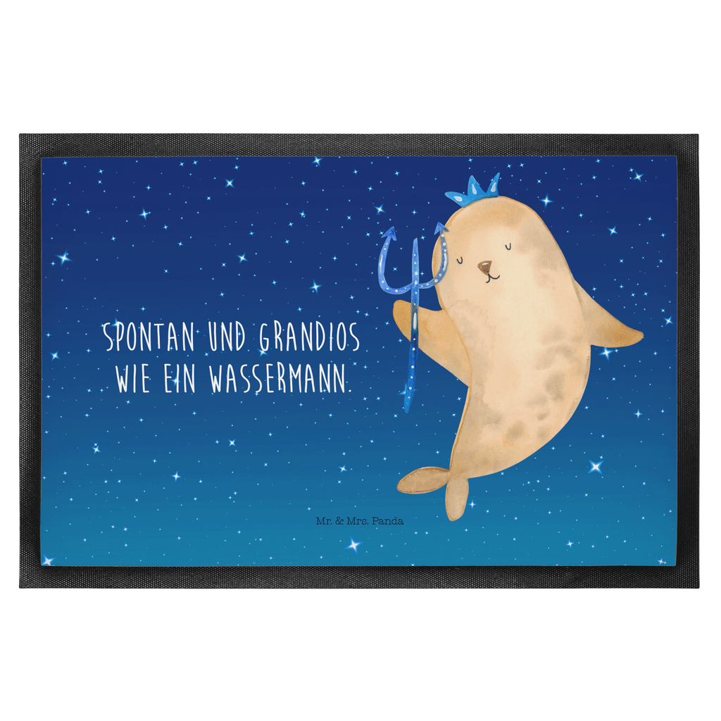 Fußmatte Sternzeichen Wassermann Türvorleger, Schmutzmatte, Fußabtreter, Matte, Schmutzfänger, Fußabstreifer, Schmutzfangmatte, Türmatte, Motivfußmatte, Haustürmatte, Vorleger, Tierkreiszeichen, Sternzeichen, Horoskop, Astrologie, Aszendent, Meermann, Nix, Wassermann Geschenk, Wassermann Sternzeichen, Geschenk Januar, Geschenk Februar, Geburtstag Januar, Geburtstag Februar, Meer Geschenk