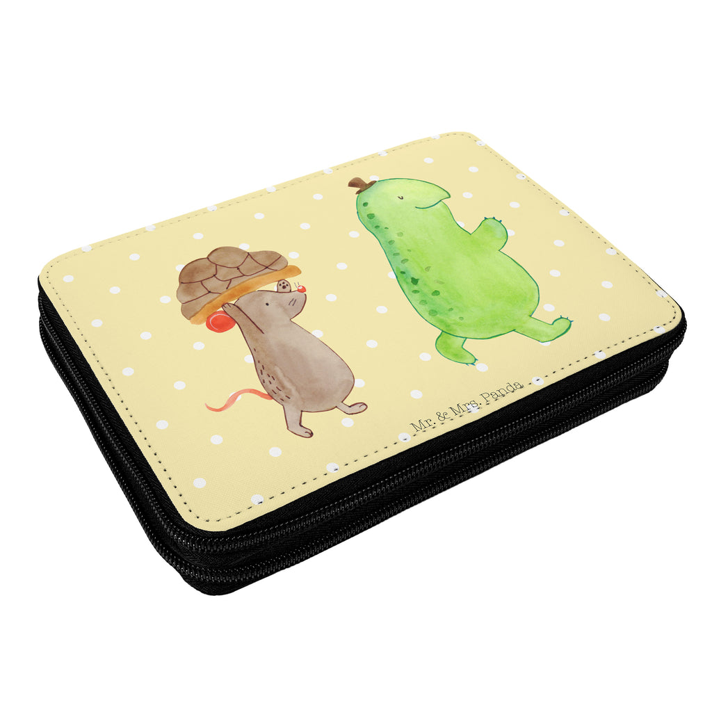 Federmappe Schildkröte & Maus Federmappe, Stiftetasche, Stifte Etui, Schule, Einschulung, Geschenk, Kind, Schüler, Schülerin, Stifterolle, Federmäppchen, Motiv, Grundschule, Federmäppchen bedruckt, Büro Stifte Etui, Bestückte Federmappe, Kinder Federmappe, Federmappe Einschulung, Schildkröte, Maus, Freunde, Freundinnen, beste Freunde, beste Freundinnen