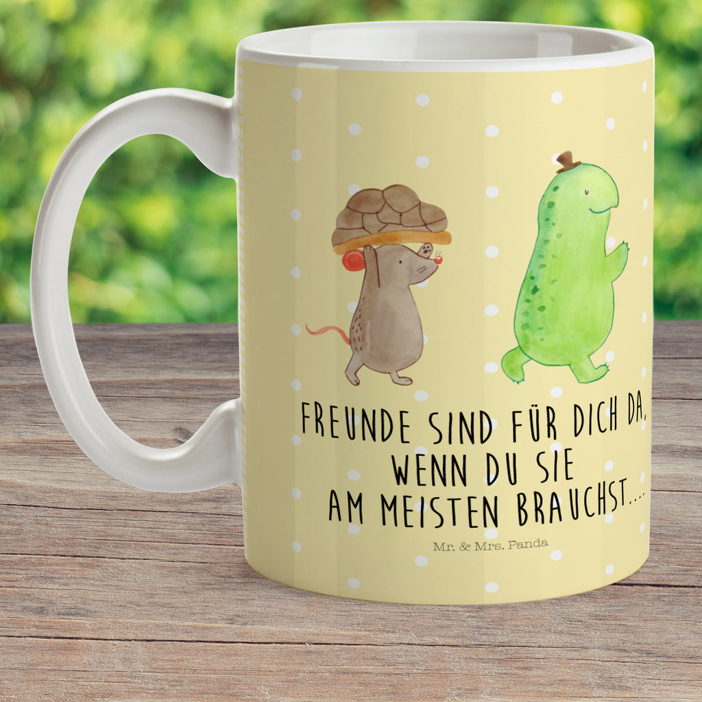 Kindertasse Schildkröte & Maus Kunststoff Tasse, Kindergarten, Tasse, Trinkbecher, Camping Becher, Kaffeetasse, Kunststoffbecher, Kindergartenbecher, Outdoorgeschirr, Kunststoffgeschirr, Reisebecher, Reisetasse, Kinderbecher, Schildkröte, Maus, Freunde, Freundinnen, beste Freunde, beste Freundinnen