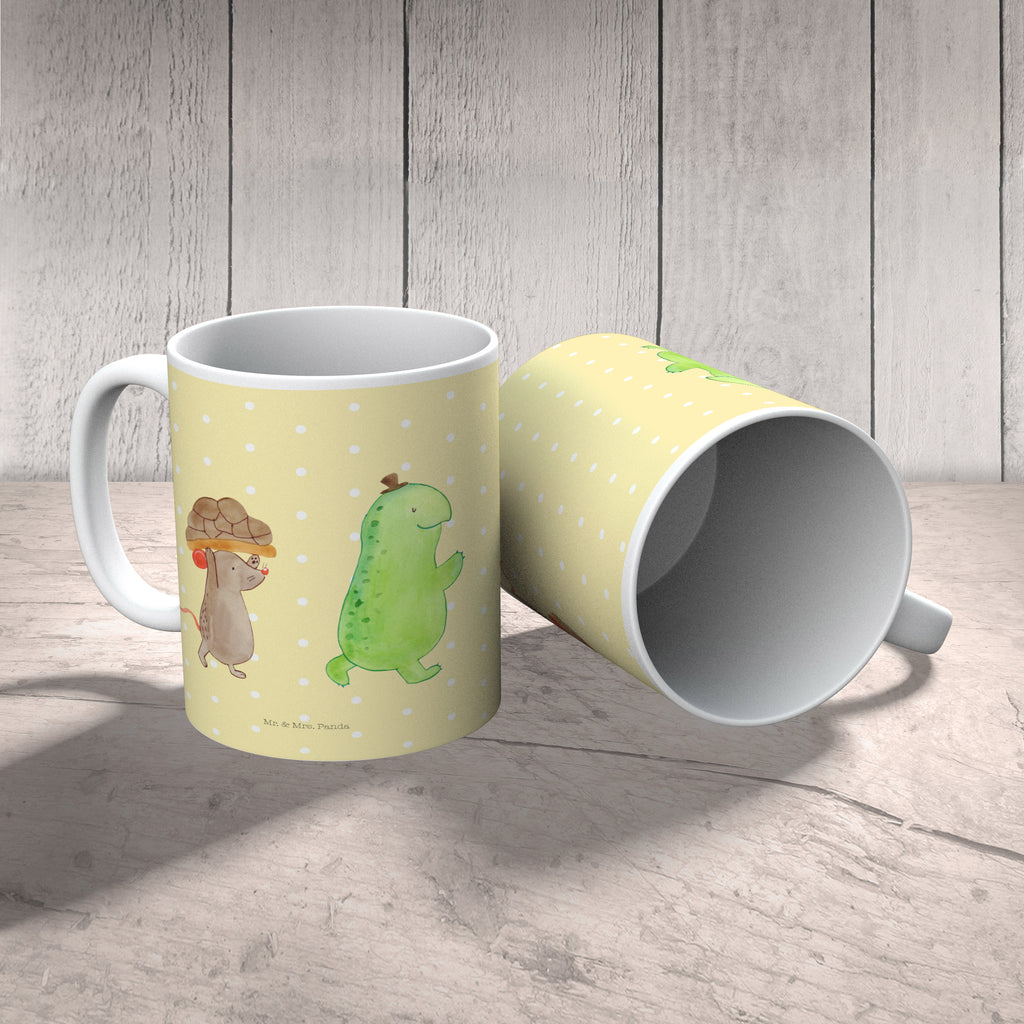 Kindertasse Schildkröte & Maus Kunststoff Tasse, Kindergarten, Tasse, Trinkbecher, Camping Becher, Kaffeetasse, Kunststoffbecher, Kindergartenbecher, Outdoorgeschirr, Kunststoffgeschirr, Reisebecher, Reisetasse, Kinderbecher, Schildkröte, Maus, Freunde, Freundinnen, beste Freunde, beste Freundinnen