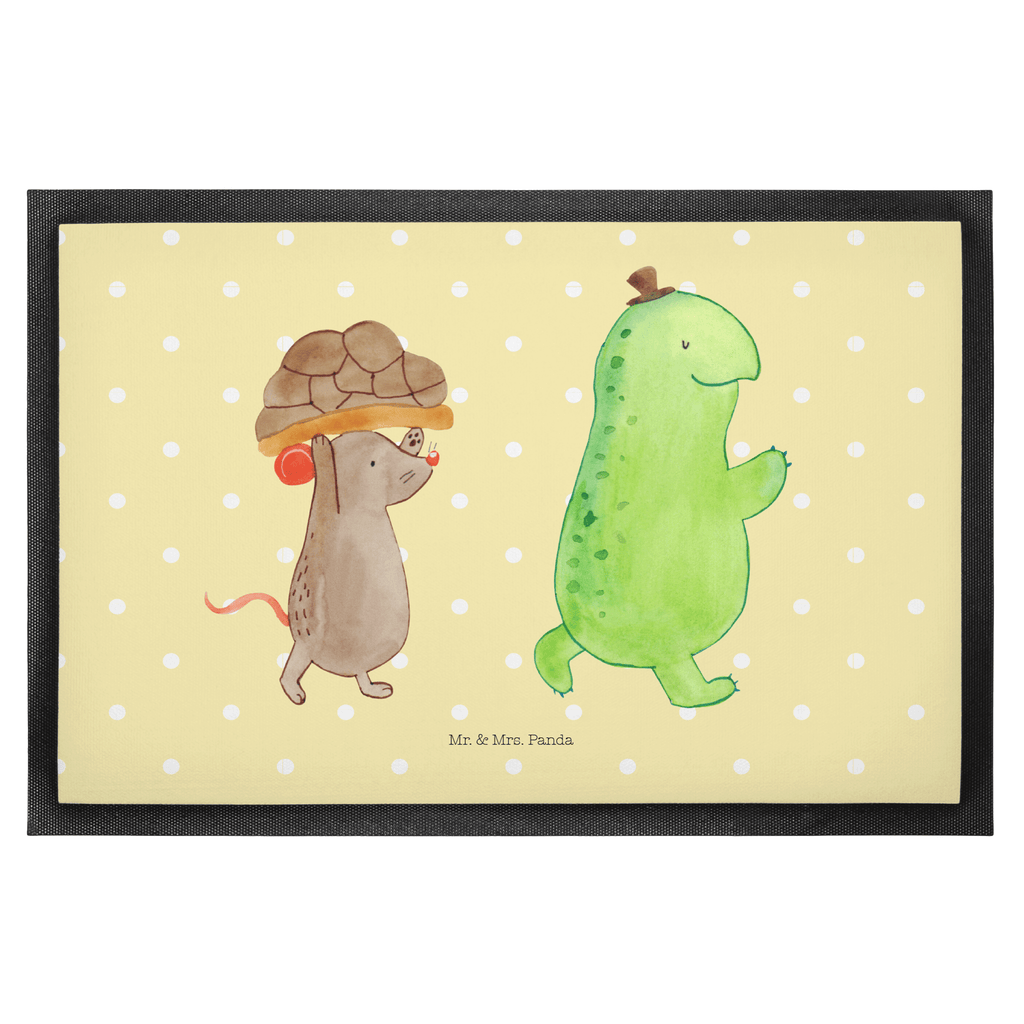 Fußmatte Schildkröte & Maus Schildkröte, Maus, Freunde, Freundinnen, beste Freunde, beste Freundinnen Türvorleger, Schmutzmatte, Fußabtreter, Matte, Schmutzfänger, Fußabstreifer, Schmutzfangmatte, Türmatte, Motivfußmatte,  Haustürmatte, Vorleger  Schildkröte