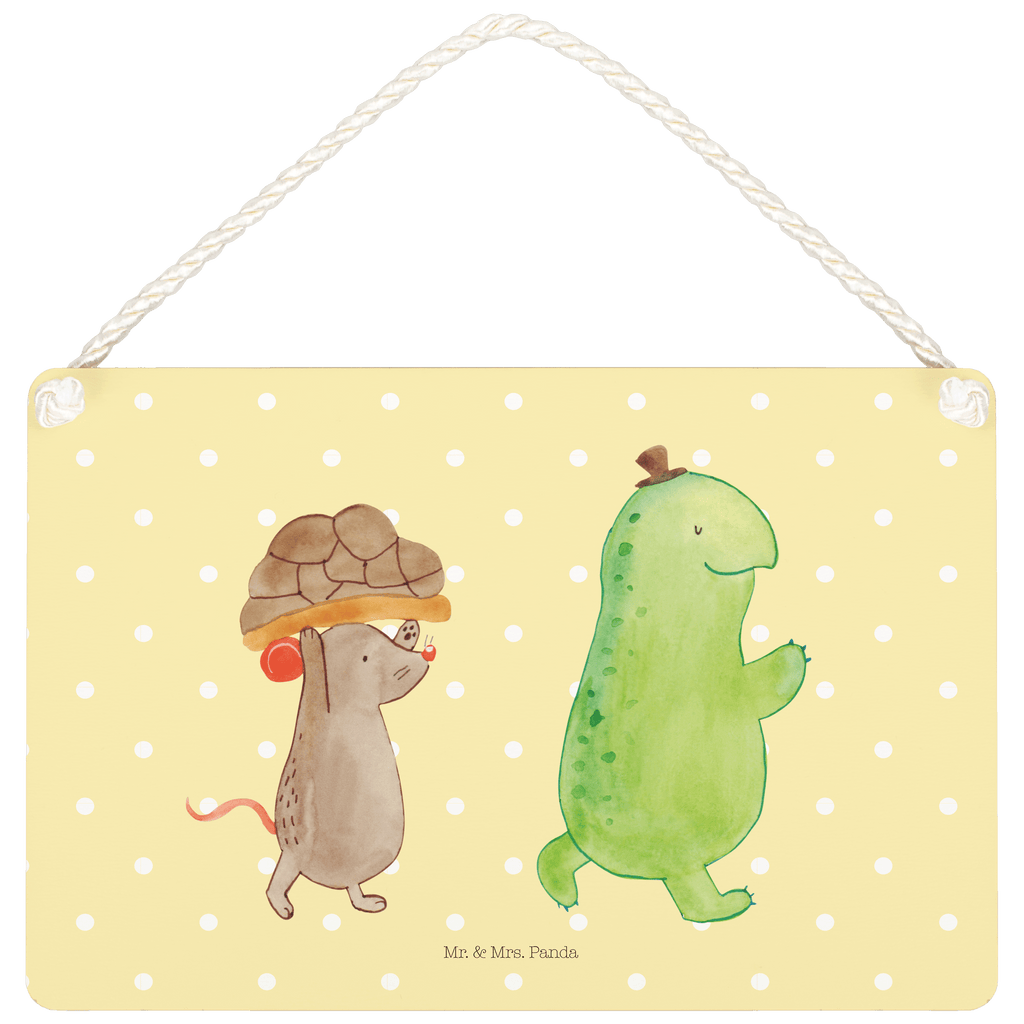Deko Schild Schildkröte & Maus Dekoschild, Deko Schild, Schild, Tür Schild, Türschild, Holzschild, Wandschild, Wanddeko, Schildkröte, Maus, Freunde, Freundinnen, beste Freunde, beste Freundinnen