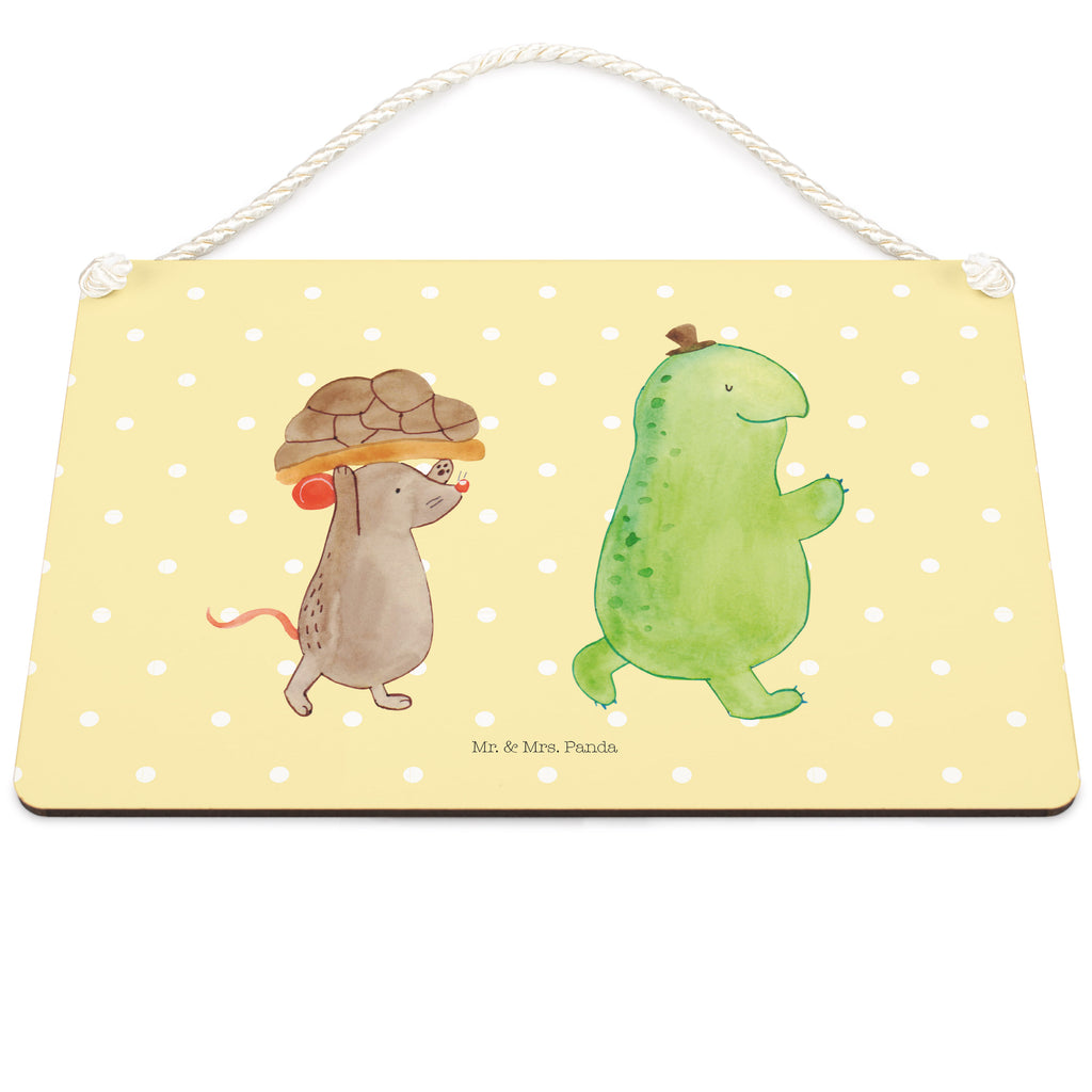 Deko Schild Schildkröte & Maus Dekoschild, Deko Schild, Schild, Tür Schild, Türschild, Holzschild, Wandschild, Wanddeko, Schildkröte, Maus, Freunde, Freundinnen, beste Freunde, beste Freundinnen