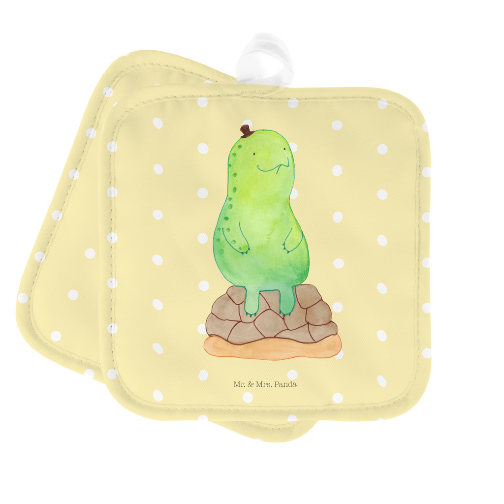 2er Set Topflappen  Schildkröte pausiert Topflappen, Topfuntersetzer, Ofenhandschuh, Topflappen Set, Topflappen lustig, Topflappen mit Spruch, Schildkröte, Achtsamkeit, Entschleunigen, achtsam