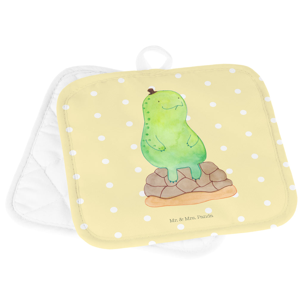 2er Set Topflappen  Schildkröte pausiert Topflappen, Topfuntersetzer, Ofenhandschuh, Topflappen Set, Topflappen lustig, Topflappen mit Spruch, Schildkröte, Achtsamkeit, Entschleunigen, achtsam
