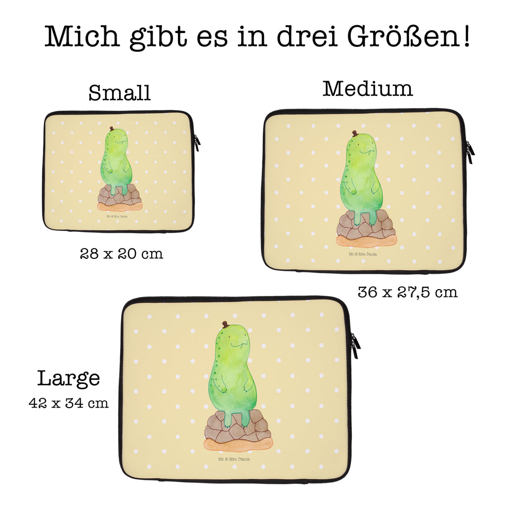 33 x 42 Notebook Tasche Schildkröte pausiert Notebook Tasche, Laptop, Computertasche, Tasche, Schutzhülle, Schildkröte, Achtsamkeit, Entschleunigen, achtsam