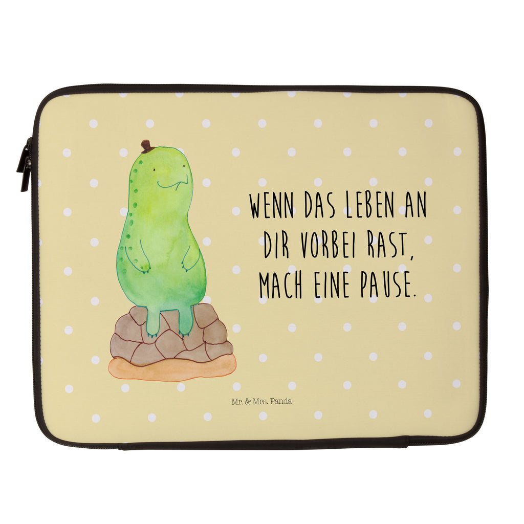 33 x 42 Notebook Tasche Schildkröte pausiert Notebook Tasche, Laptop, Computertasche, Tasche, Schutzhülle, Schildkröte, Achtsamkeit, Entschleunigen, achtsam