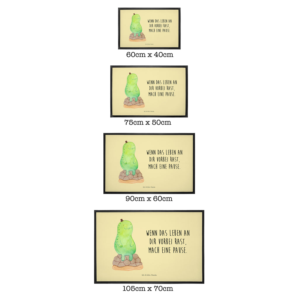 Fußmatte Schildkröte pausiert Schildkröte, Achtsamkeit, Entschleunigen, achtsam,  Türvorleger, Schmutzmatte, Fußabtreter, Matte, Schmutzfänger, Fußabstreifer, Schmutzfangmatte, Türmatte, Motivfußmatte,  Haustürmatte, Vorleger  Schildkröte