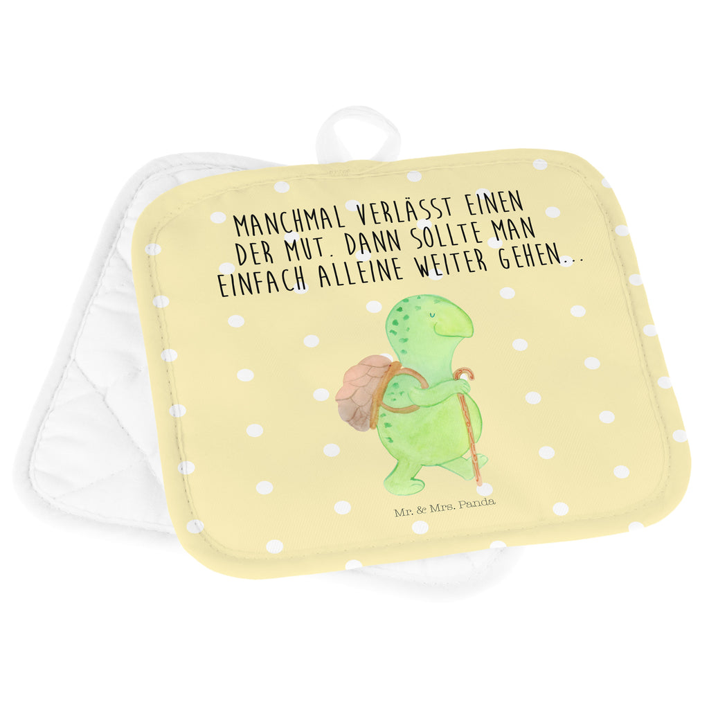 2er Set Topflappen  Schildkröte Wanderer Topflappen, Topfuntersetzer, Ofenhandschuh, Topflappen Set, Topflappen lustig, Topflappen mit Spruch, Schildkröte, Schildkröten, Motivation, Motivationsspruch, Motivationssprüche, Neuanfang