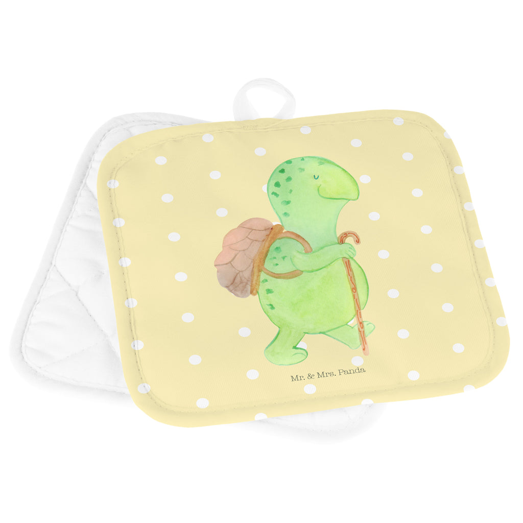 2er Set Topflappen  Schildkröte Wanderer Topflappen, Topfuntersetzer, Ofenhandschuh, Topflappen Set, Topflappen lustig, Topflappen mit Spruch, Schildkröte, Schildkröten, Motivation, Motivationsspruch, Motivationssprüche, Neuanfang