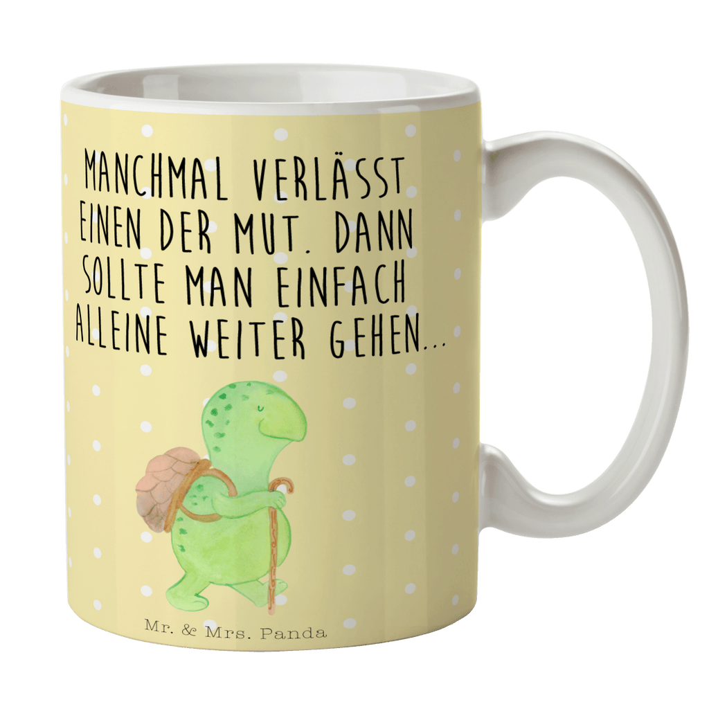 Tasse Schildkröte Wanderer Schildkröte, Schildkröten, Motivation, Motivationsspruch, Motivationssprüche, Neuanfang Becher, Kaffeetasse, Kaffeebecher, Tee, Frühstück, Büro  Schildkröte