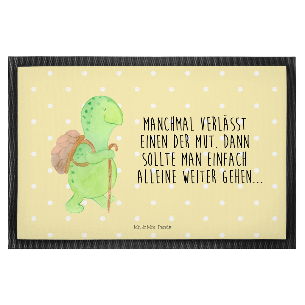 Fußmatte Schildkröte Wanderer Schildkröte, Schildkröten, Motivation, Motivationsspruch, Motivationssprüche, Neuanfang Türvorleger, Schmutzmatte, Fußabtreter, Matte, Schmutzfänger, Fußabstreifer, Schmutzfangmatte, Türmatte, Motivfußmatte,  Haustürmatte, Vorleger  Schildkröte