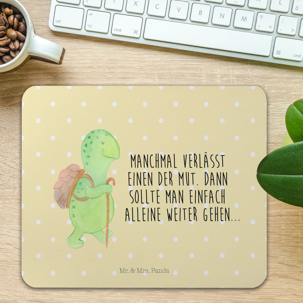 Mauspad Schildkröte Wanderer Mousepad, Computer zubehör, Büroausstattung, PC Zubehör, Arbeitszimmer, Mauspad, Einzigartiges Mauspad, Designer Mauspad, Schildkröte, Schildkröten, Motivation, Motivationsspruch, Motivationssprüche, Neuanfang