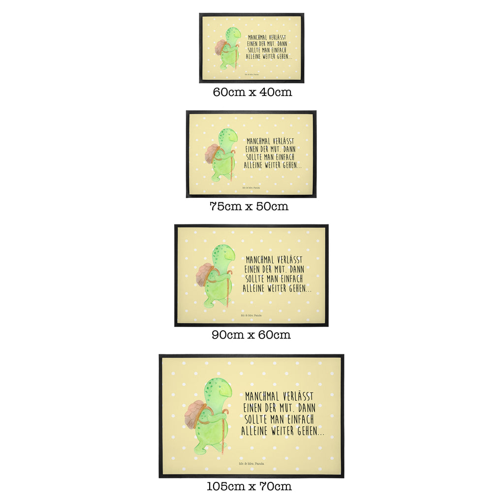 Fußmatte Schildkröte Wanderer Schildkröte, Schildkröten, Motivation, Motivationsspruch, Motivationssprüche, Neuanfang Türvorleger, Schmutzmatte, Fußabtreter, Matte, Schmutzfänger, Fußabstreifer, Schmutzfangmatte, Türmatte, Motivfußmatte,  Haustürmatte, Vorleger  Schildkröte