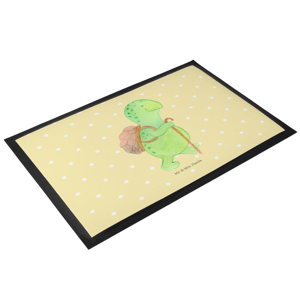 Fußmatte Schildkröte Wanderer Schildkröte, Schildkröten, Motivation, Motivationsspruch, Motivationssprüche, Neuanfang Türvorleger, Schmutzmatte, Fußabtreter, Matte, Schmutzfänger, Fußabstreifer, Schmutzfangmatte, Türmatte, Motivfußmatte,  Haustürmatte, Vorleger  Schildkröte