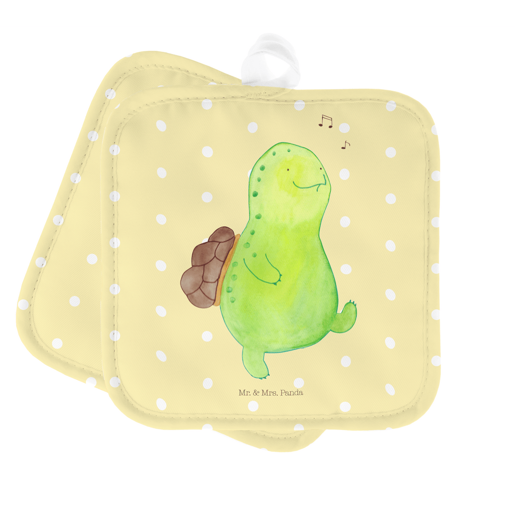 2er Set Topflappen  Schildkröte pfeift Topflappen, Topfuntersetzer, Ofenhandschuh, Topflappen Set, Topflappen lustig, Topflappen mit Spruch, Schildkröte, Schildi, Schildkröten, fröhlich, Glück, Motivation, Lebensfreude, Depression, Trennung, Neuanfang