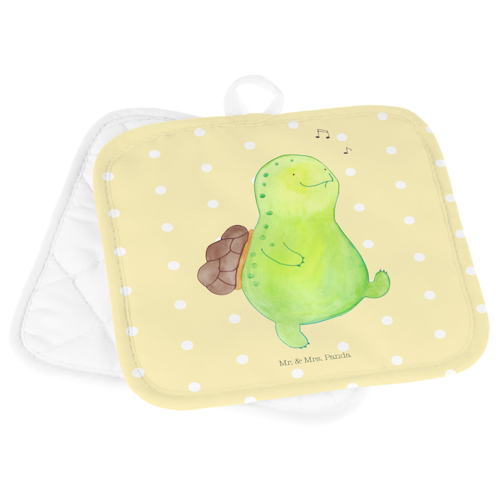 2er Set Topflappen  Schildkröte pfeift Topflappen, Topfuntersetzer, Ofenhandschuh, Topflappen Set, Topflappen lustig, Topflappen mit Spruch, Schildkröte, Schildi, Schildkröten, fröhlich, Glück, Motivation, Lebensfreude, Depression, Trennung, Neuanfang