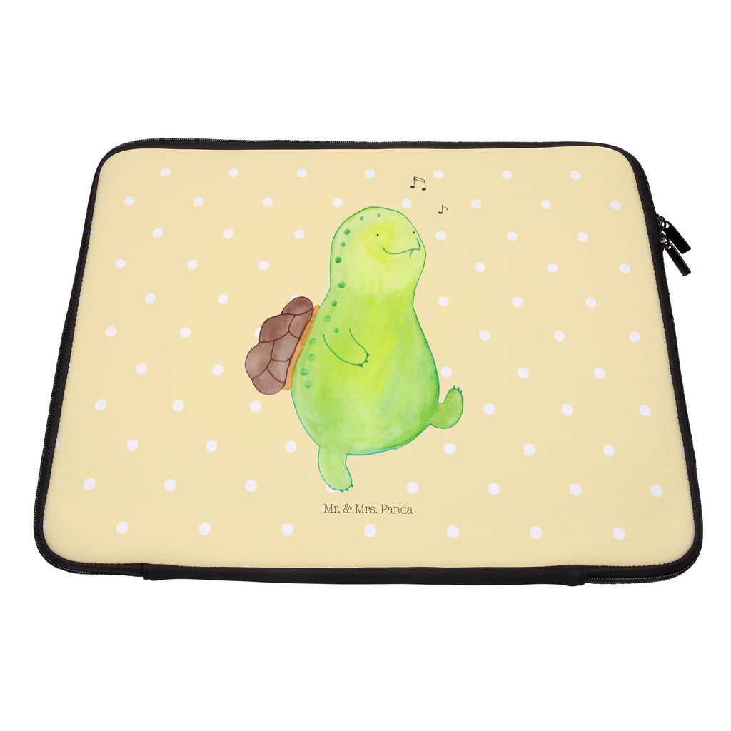20 x 28 Notebook Tasche  Schildkröte pfeift Notebook Tasche, Laptop, Computertasche, Tasche, Schildkröte, Schildi, Schildkröten, fröhlich, Glück, Motivation, Lebensfreude, Depression, Trennung, Neuanfang