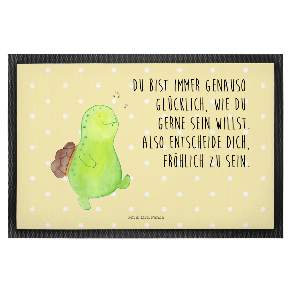 Fußmatte Schildkröte pfeift Schildkröte, Schildi, Schildkröten, fröhlich, Glück, Motivation, Lebensfreude, Depression, Trennung, Neuanfang Türvorleger, Schmutzmatte, Fußabtreter, Matte, Schmutzfänger, Fußabstreifer, Schmutzfangmatte, Türmatte, Motivfußmatte,  Haustürmatte, Vorleger  Schildkröte
