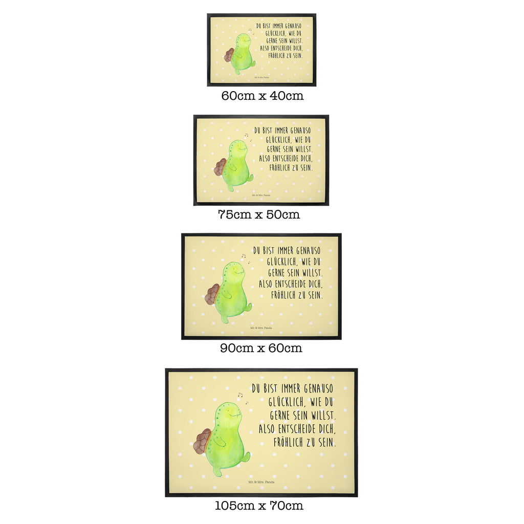 Fußmatte Schildkröte pfeift Schildkröte, Schildi, Schildkröten, fröhlich, Glück, Motivation, Lebensfreude, Depression, Trennung, Neuanfang Türvorleger, Schmutzmatte, Fußabtreter, Matte, Schmutzfänger, Fußabstreifer, Schmutzfangmatte, Türmatte, Motivfußmatte,  Haustürmatte, Vorleger  Schildkröte