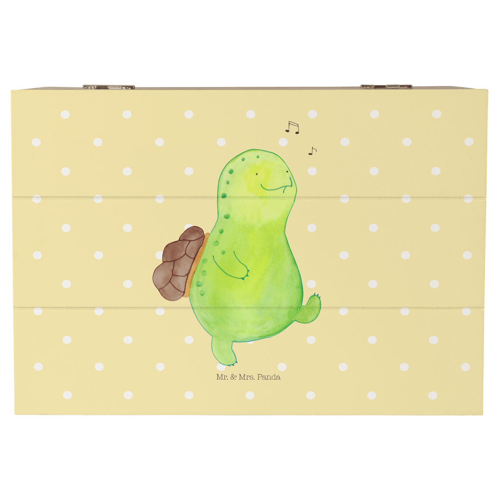 Holzkiste Schildkröte pfeift Holzkiste, Kiste, Schatzkiste, Truhe, Schatulle, XXL, Erinnerungsbox, Erinnerungskiste, Dekokiste, Aufbewahrungsbox, Schildkröte, Schildi, Schildkröten, fröhlich, Glück, Motivation, Lebensfreude, Depression, Trennung, Neuanfang