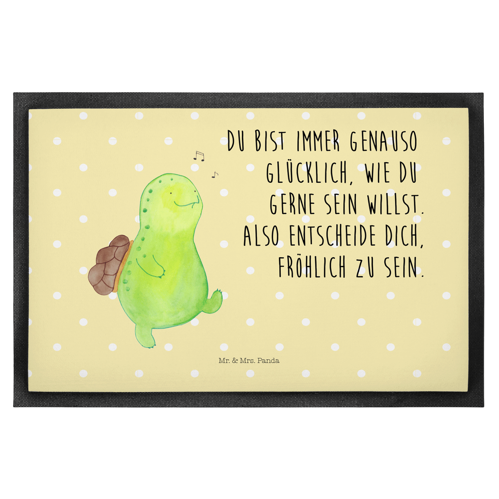 Fußmatte Schildkröte pfeift Schildkröte, Schildi, Schildkröten, fröhlich, Glück, Motivation, Lebensfreude, Depression, Trennung, Neuanfang Türvorleger, Schmutzmatte, Fußabtreter, Matte, Schmutzfänger, Fußabstreifer, Schmutzfangmatte, Türmatte, Motivfußmatte,  Haustürmatte, Vorleger  Schildkröte