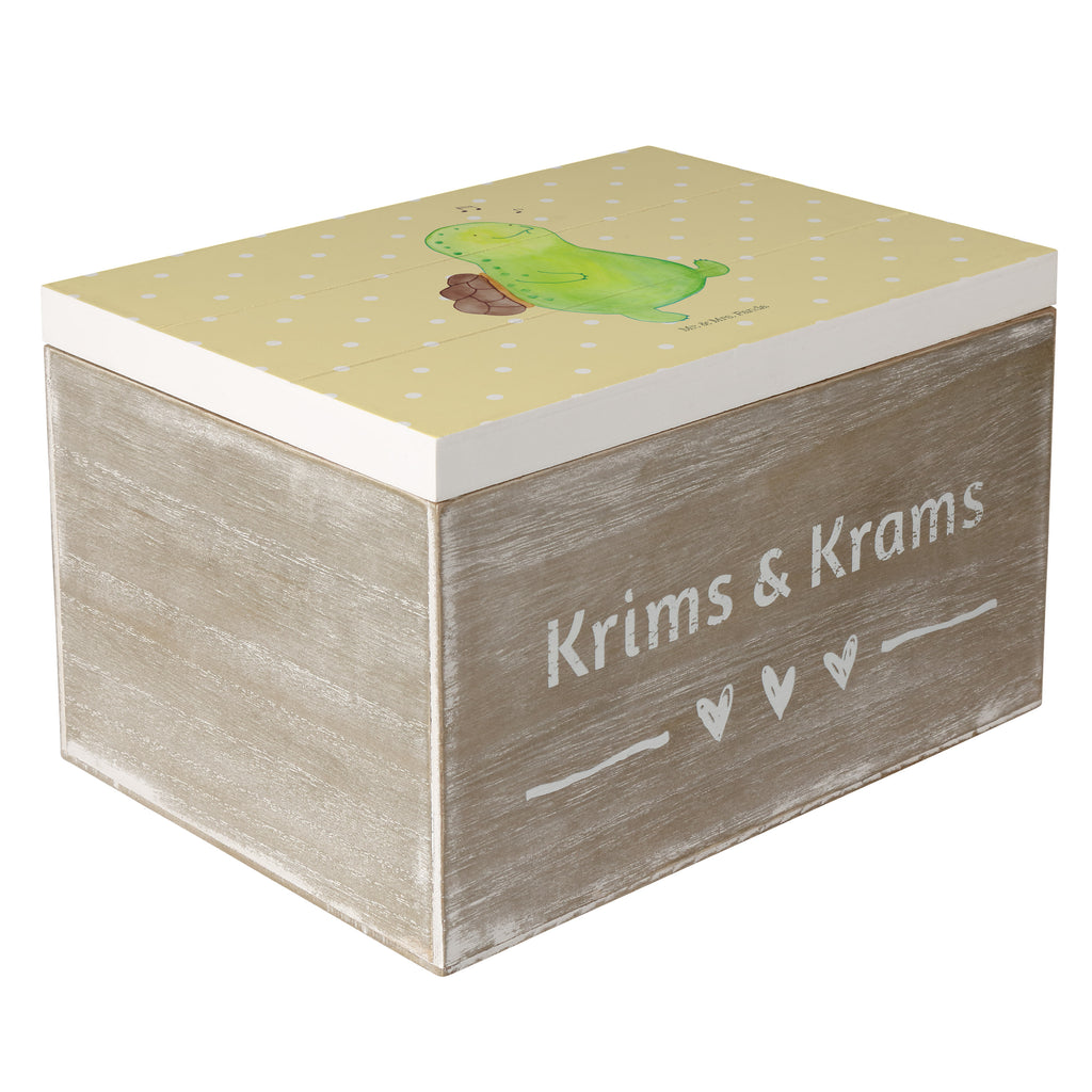 Holzkiste Schildkröte pfeift Holzkiste, Kiste, Schatzkiste, Truhe, Schatulle, XXL, Erinnerungsbox, Erinnerungskiste, Dekokiste, Aufbewahrungsbox, Schildkröte, Schildi, Schildkröten, fröhlich, Glück, Motivation, Lebensfreude, Depression, Trennung, Neuanfang