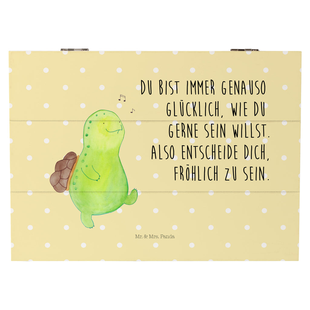 Holzkiste Schildkröte pfeift Holzkiste, Kiste, Schatzkiste, Truhe, Schatulle, XXL, Erinnerungsbox, Erinnerungskiste, Dekokiste, Aufbewahrungsbox, Schildkröte, Schildi, Schildkröten, fröhlich, Glück, Motivation, Lebensfreude, Depression, Trennung, Neuanfang