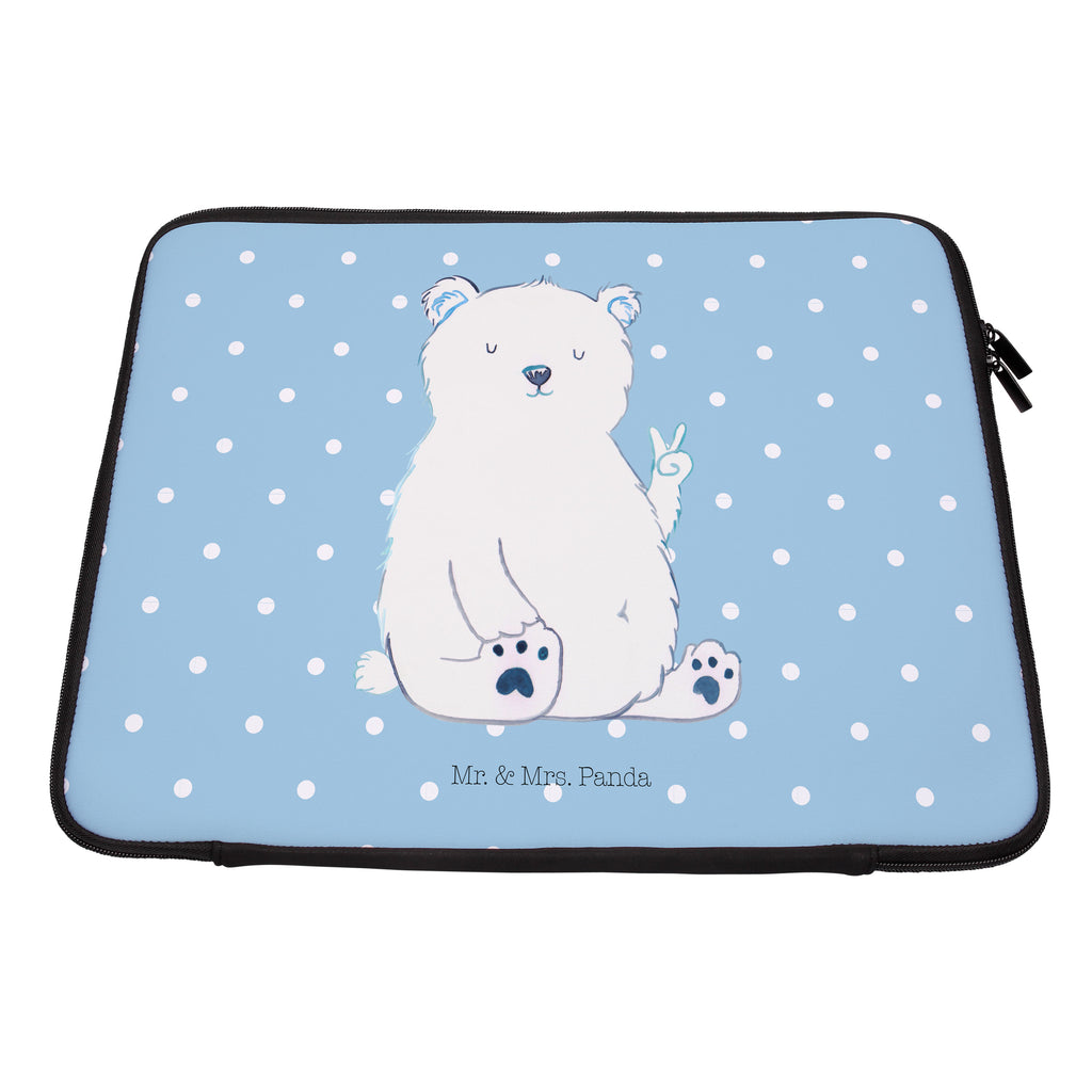 20 x 28 Notebook Tasche  Eisbär Faul Notebook Tasche, Laptop, Computertasche, Tasche, Bär, Teddy, Teddybär, Eisbär, Nordpol, Faul, Entspannen, Relaxen, Büro, Arbeit, Bürojob, Arbeitsplatz, Homeoffice
