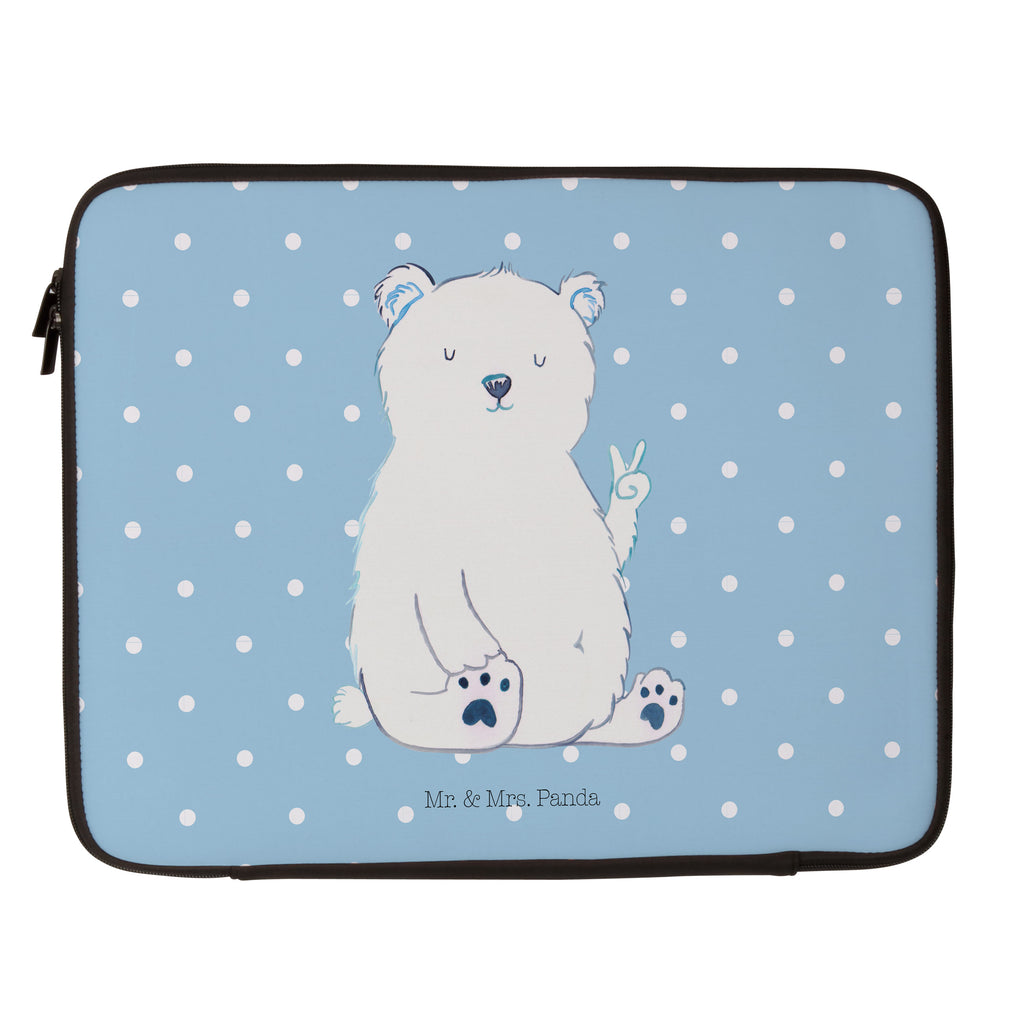 20 x 28 Notebook Tasche  Eisbär Faul Notebook Tasche, Laptop, Computertasche, Tasche, Bär, Teddy, Teddybär, Eisbär, Nordpol, Faul, Entspannen, Relaxen, Büro, Arbeit, Bürojob, Arbeitsplatz, Homeoffice