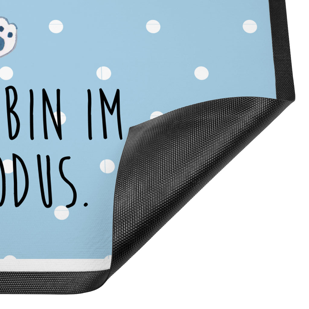 Fußmatte Eisbär Faul Eisbär, Bär, Nordpol, Faul, Entspannen, Relaxen, Büro, Arbeit, Bürojob, Arbeitsplatz, Homeoffice, Türvorleger, Schmutzmatte, Fußabtreter, Matte, Schmutzfänger, Fußabstreifer, Schmutzfangmatte, Türmatte, Motivfußmatte,  Haustürmatte, Vorleger  Bär, Teddy, Teddybär