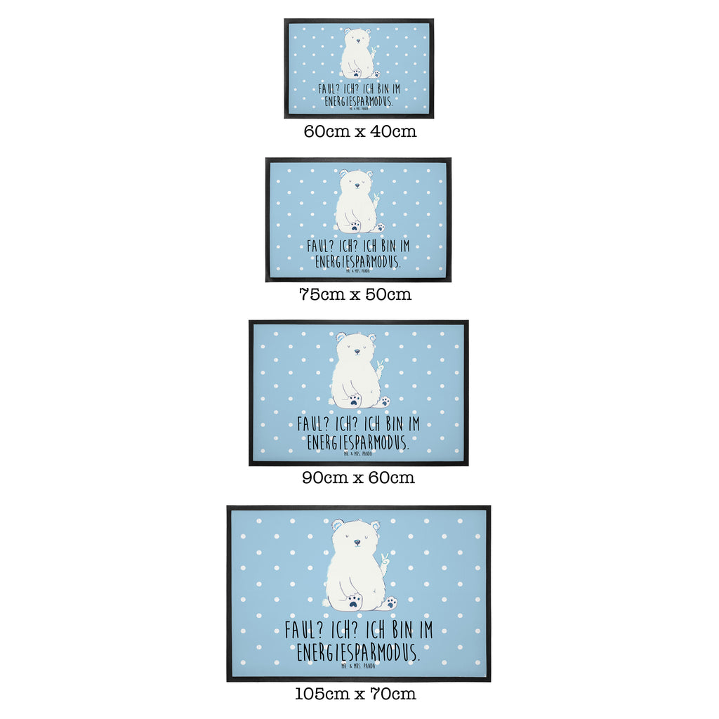 Fußmatte Eisbär Faul Eisbär, Bär, Nordpol, Faul, Entspannen, Relaxen, Büro, Arbeit, Bürojob, Arbeitsplatz, Homeoffice, Türvorleger, Schmutzmatte, Fußabtreter, Matte, Schmutzfänger, Fußabstreifer, Schmutzfangmatte, Türmatte, Motivfußmatte,  Haustürmatte, Vorleger  Bär, Teddy, Teddybär