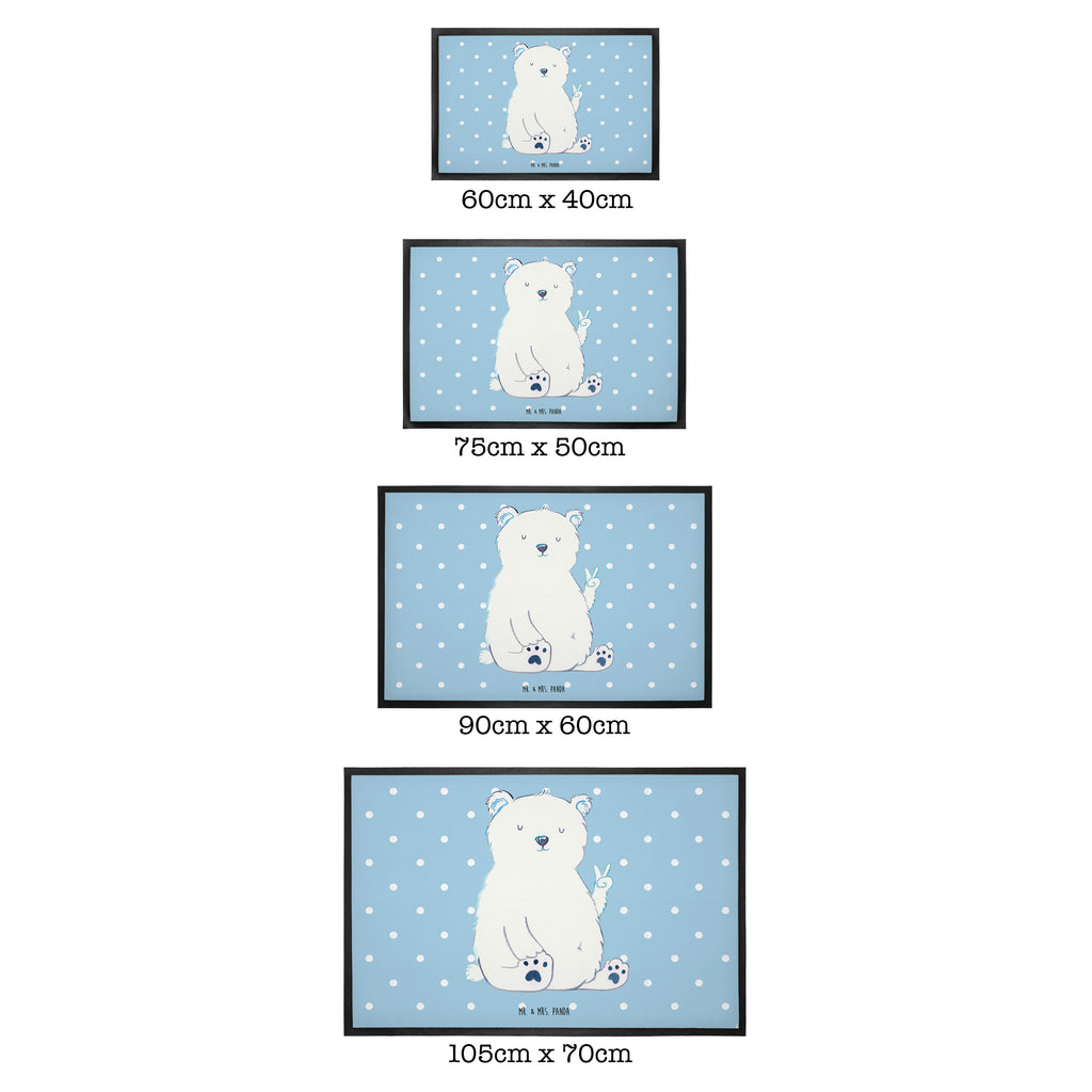 Fußmatte Eisbär Faul Eisbär, Bär, Nordpol, Faul, Entspannen, Relaxen, Büro, Arbeit, Bürojob, Arbeitsplatz, Homeoffice, Türvorleger, Schmutzmatte, Fußabtreter, Matte, Schmutzfänger, Fußabstreifer, Schmutzfangmatte, Türmatte, Motivfußmatte,  Haustürmatte, Vorleger  Bär, Teddy, Teddybär