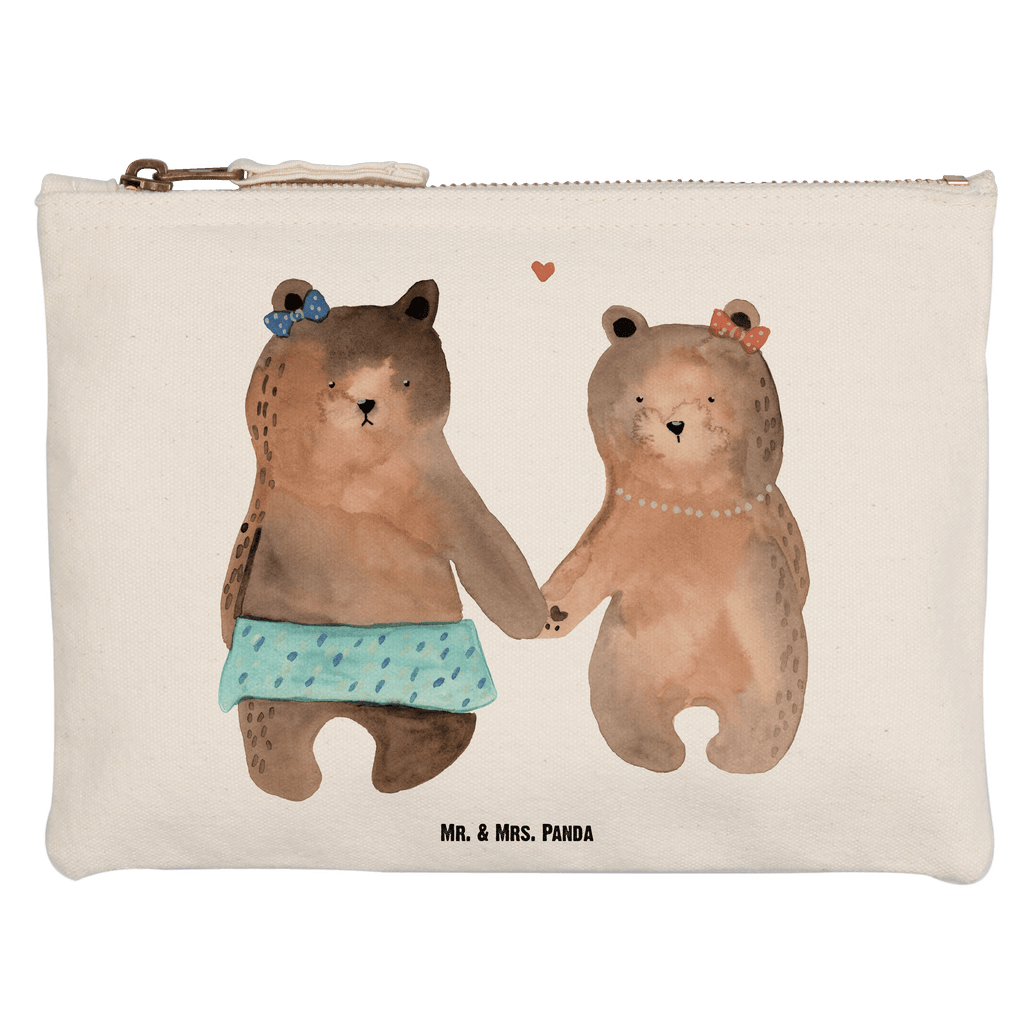 Schminktasche Bär Freundin Schminktasche, Kosmetiktasche, Kosmetikbeutel, Stiftemäppchen, Etui, Federmappe, Makeup, XXL, Schminketui, Kosmetiketui, Schlamperetui, Bär, Teddy, Teddybär, Bär Freundin Beste Freund Liebe Liebesbeweis Verliebt Kumpel Kumpeliene