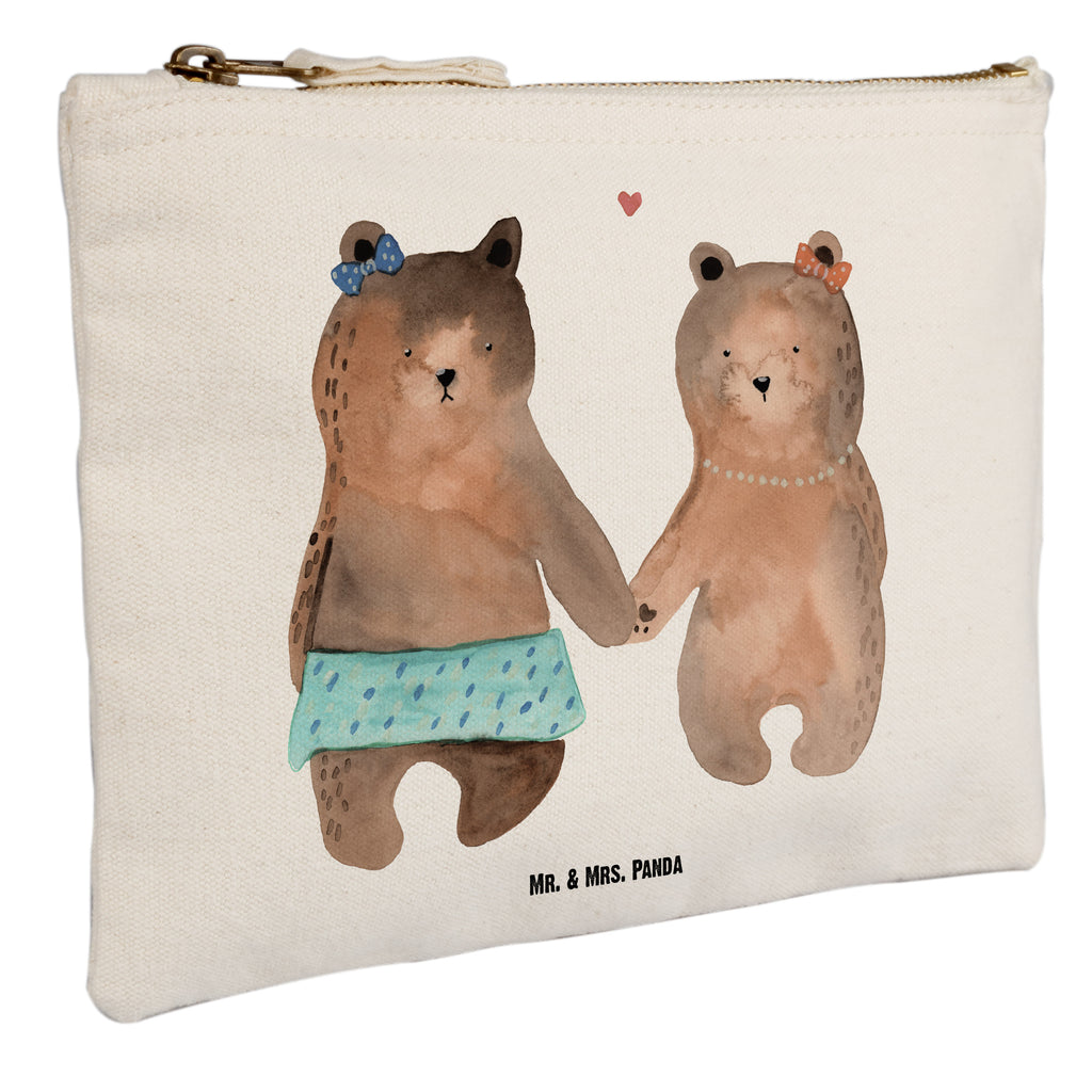 Schminktasche Bär Freundin Schminktasche, Kosmetiktasche, Kosmetikbeutel, Stiftemäppchen, Etui, Federmappe, Makeup, XXL, Schminketui, Kosmetiketui, Schlamperetui, Bär, Teddy, Teddybär, Bär Freundin Beste Freund Liebe Liebesbeweis Verliebt Kumpel Kumpeliene