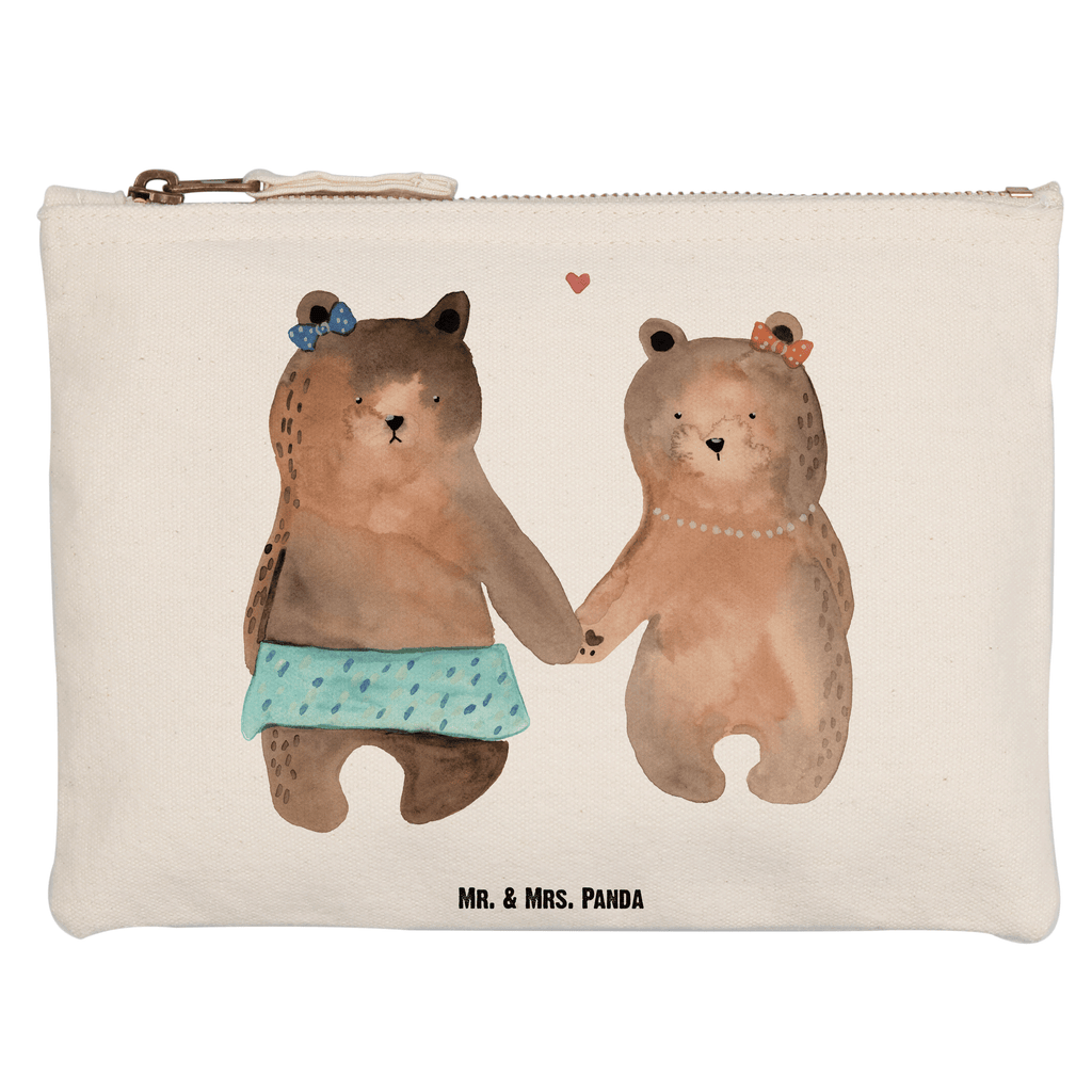 Schminktasche Bär Freundin Schminktasche, Kosmetiktasche, Kosmetikbeutel, Stiftemäppchen, Etui, Federmappe, Makeup, XXL, Schminketui, Kosmetiketui, Schlamperetui, Bär, Teddy, Teddybär, Bär Freundin Beste Freund Liebe Liebesbeweis Verliebt Kumpel Kumpeliene
