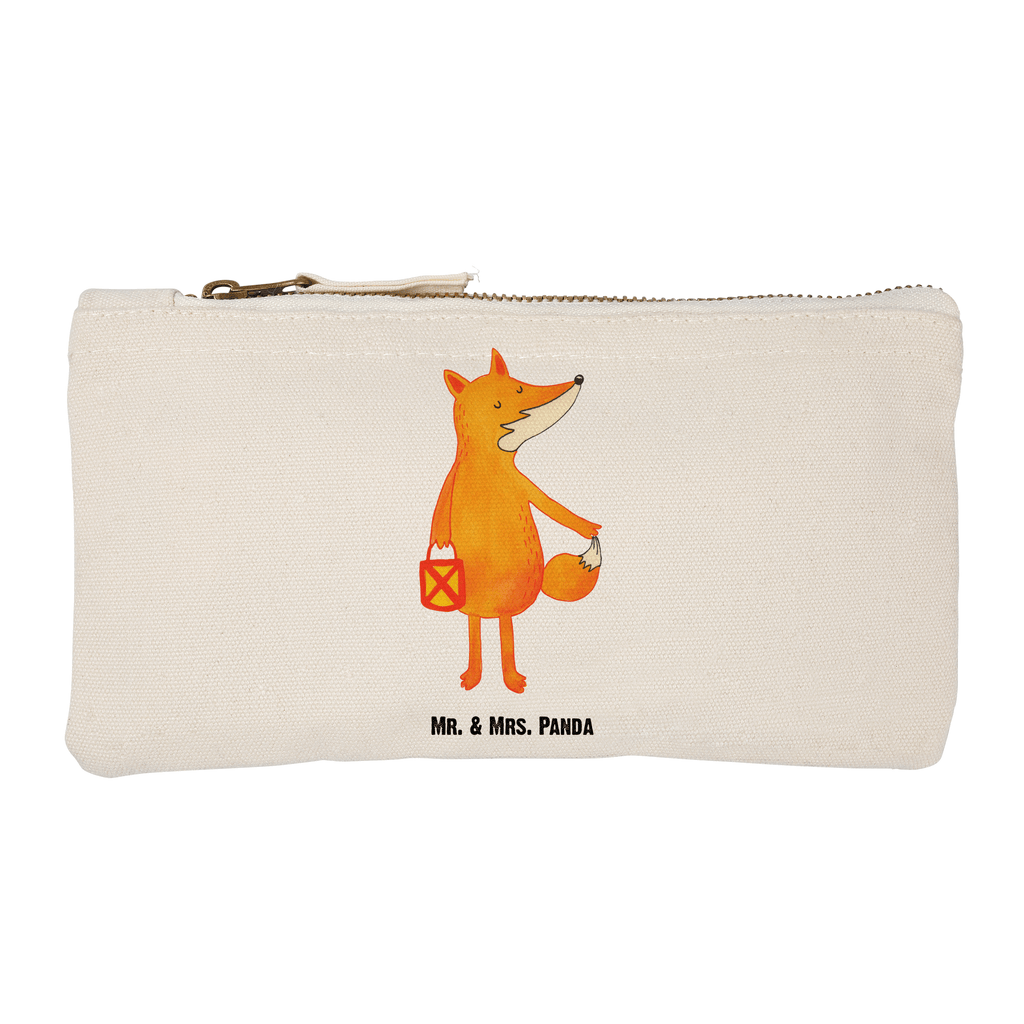 Schminktasche Fuchs Laterne Schminktasche, Kosmetiktasche, Kosmetikbeutel, Stiftemäppchen, Etui, Federmappe, Makeup, XXL, Schminketui, Kosmetiketui, Schlamperetui, Fuchs, Füchse, Spruch trösten, Liebeskummer Spruch, Laterne, Sankt Martin, Laternenumzug, Aufmuntern, Cäsar Otto Hugo Flaischlen