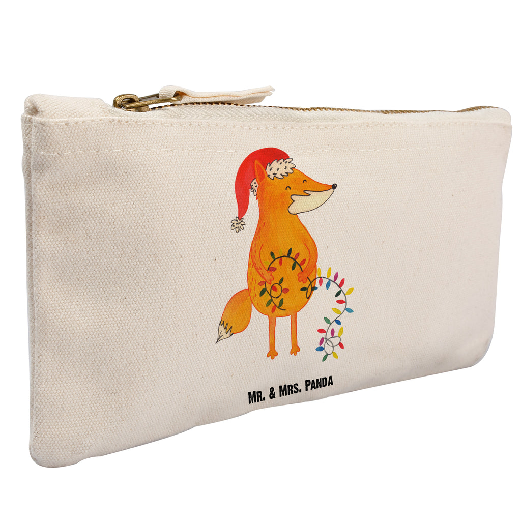 Schminktasche Fuchs Weihnachten Schminktasche, Kosmetiktasche, Kosmetikbeutel, Stiftemäppchen, Etui, Federmappe, Makeup, XXL, Schminketui, Kosmetiketui, Schlamperetui, Winter, Weihnachten, Weihnachtsdeko, Nikolaus, Advent, Heiligabend, Wintermotiv, Fuchs, Füchse, Spruch schön, Geschenk Weihnachten, Weihnachtsmann, Weihnachtszeit