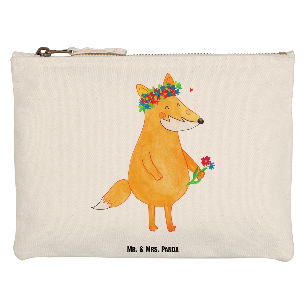 Schminktasche Fuchs Blumenliebe Schminktasche, Kosmetiktasche, Kosmetikbeutel, Stiftemäppchen, Etui, Federmappe, Makeup, XXL, Schminketui, Kosmetiketui, Schlamperetui, Fuchs, Füchse, Fox, Liebe, Freundin, Fuchsmädchen, Blumenmädchen, Freundinnen, Liebesbeweis, Blume, Blumen, Motivation, Freude, ich, mich, Selbstliebe