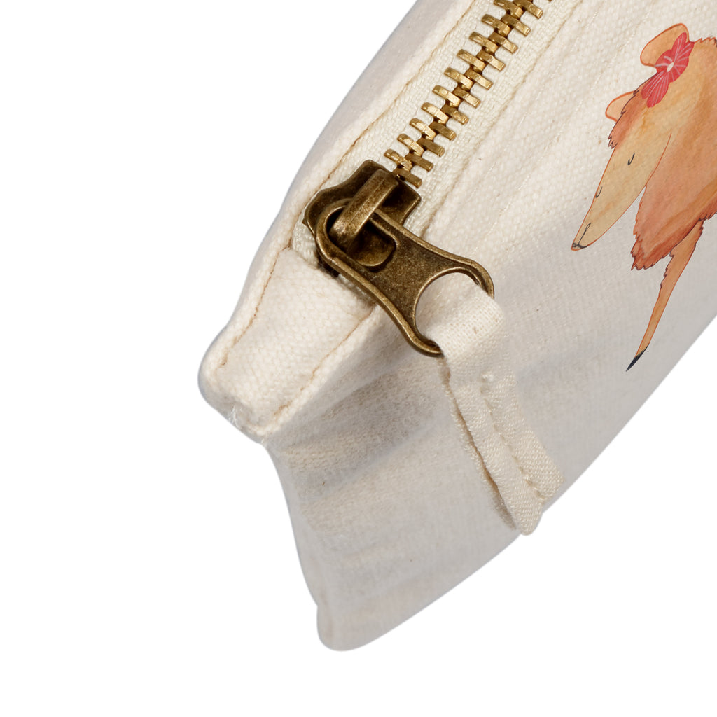 Schminktasche Alpaka stolz Schminktasche, Kosmetiktasche, Kosmetikbeutel, Stiftemäppchen, Etui, Federmappe, Makeup, XXL, Schminketui, Kosmetiketui, Schlamperetui, Alpaka, Lama