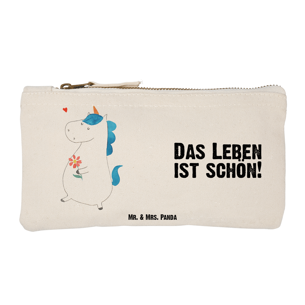 Schminktasche Einhorn Spaziergang Schminktasche, Kosmetiktasche, Kosmetikbeutel, Stiftemäppchen, Etui, Federmappe, Makeup, XXL, Schminketui, Kosmetiketui, Schlamperetui, Einhorn, Einhörner, Einhorn Deko, Pegasus, Unicorn, Glitzer, Blumen, Spaziergang, Motivation, Gute Laune, Freude, Freundin, Mutter, Schwester