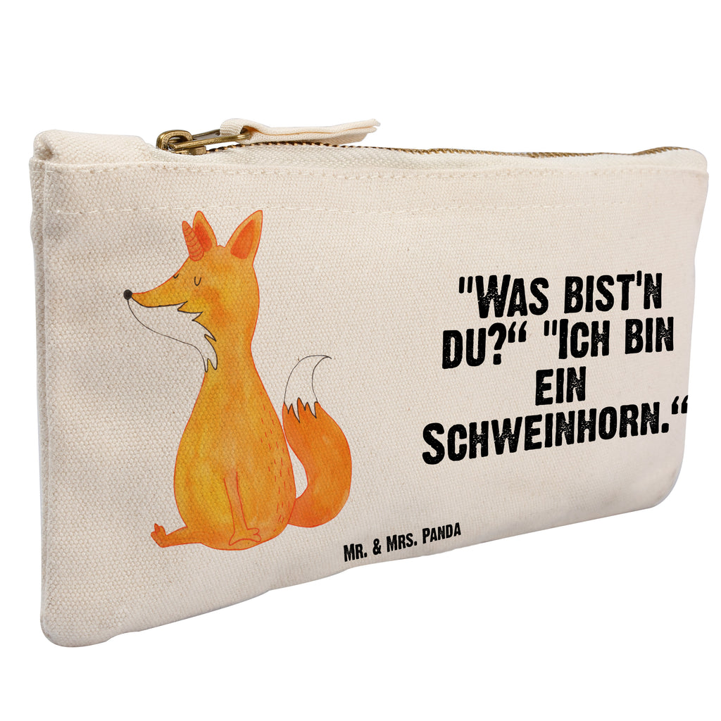 Schminktasche Fuchshörnchen Schminktasche, Kosmetiktasche, Kosmetikbeutel, Stiftemäppchen, Etui, Federmappe, Makeup, XXL, Schminketui, Kosmetiketui, Schlamperetui, Einhorn, Einhörner, Einhorn Deko, Pegasus, Unicorn, Fuchs, Unicorns, Fuchshörnchen, Fuchshorn, Foxycorn, Füchse