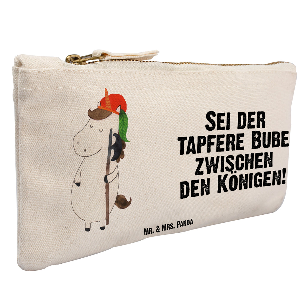 Schminktasche Einhorn Bube Schminktasche, Kosmetiktasche, Kosmetikbeutel, Stiftemäppchen, Etui, Federmappe, Makeup, XXL, Schminketui, Kosmetiketui, Schlamperetui, Einhorn, Einhörner, Einhorn Deko, Pegasus, Unicorn, Bube, Mittelalter