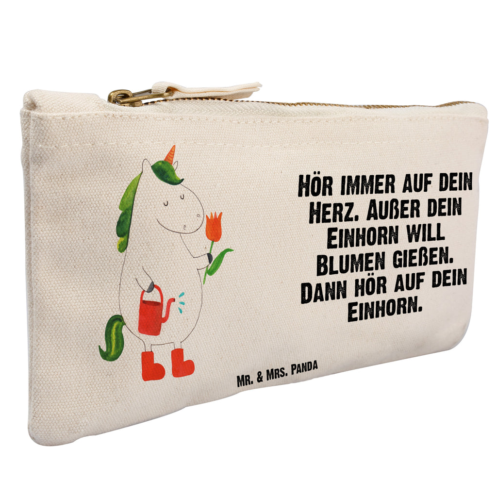 Schminktasche Einhorn Gärtner Schminktasche, Kosmetiktasche, Kosmetikbeutel, Stiftemäppchen, Etui, Federmappe, Makeup, XXL, Schminketui, Kosmetiketui, Schlamperetui, Einhorn, Einhörner, Einhorn Deko, Pegasus, Unicorn, Luftballon, Gießkanne, Giesskanne, Lebenslust, Freude, Blume, Freundin, Garten, Stiefel