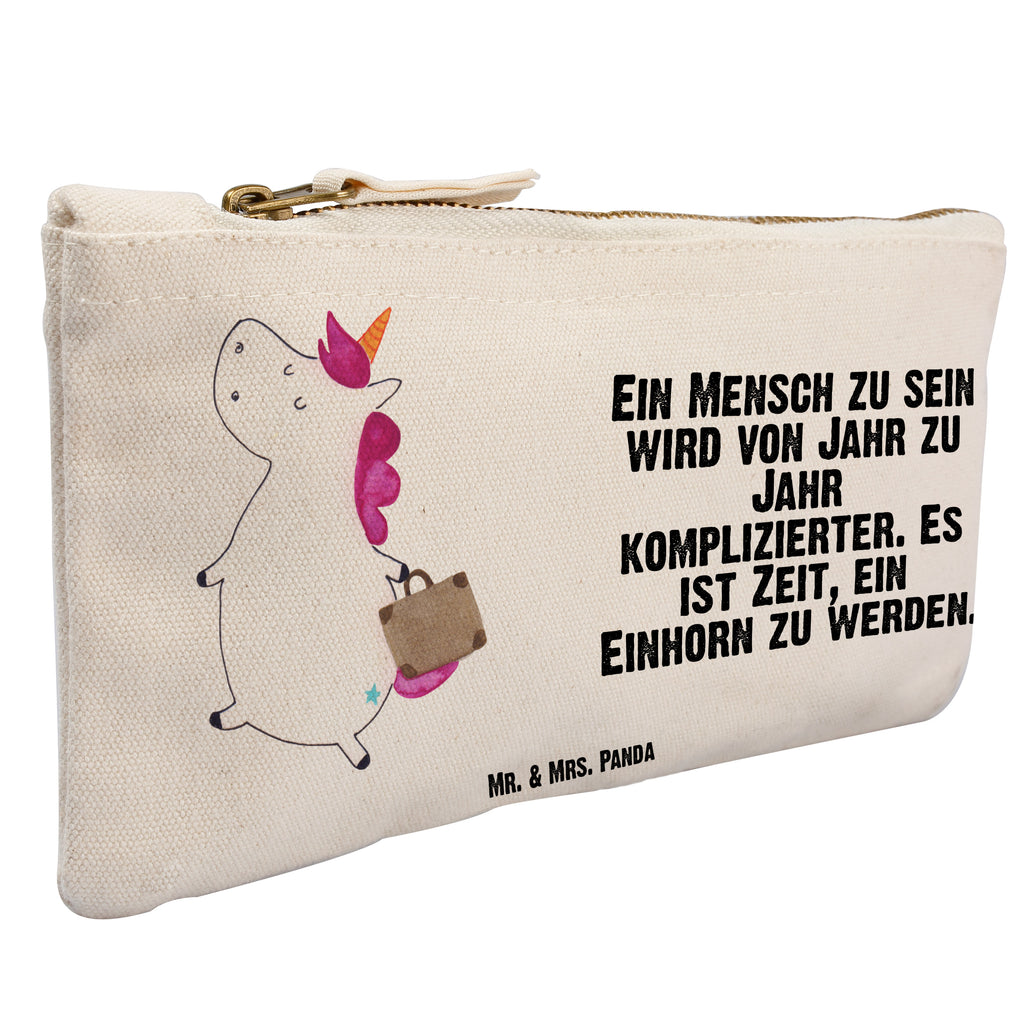 Schminktasche Einhorn Koffer Schminktasche, Kosmetiktasche, Kosmetikbeutel, Stiftemäppchen, Etui, Federmappe, Makeup, XXL, Schminketui, Kosmetiketui, Schlamperetui, Einhorn, Einhörner, Einhorn Deko, Pegasus, Unicorn, unicorn, Koffer, Verreisen, Reise, Gepäck, Abenteuer, Erwachsen, Kind, albern, Spaß, lustig, witzig