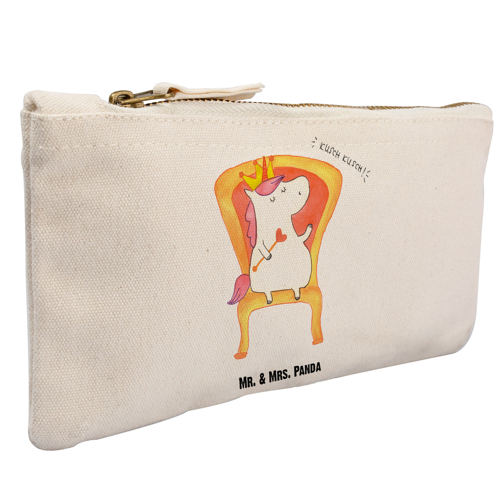 Schminktasche Einhorn König Schminktasche, Kosmetiktasche, Kosmetikbeutel, Stiftemäppchen, Etui, Federmappe, Makeup, XXL, Schminketui, Kosmetiketui, Schlamperetui, Einhorn, Einhörner, Einhorn Deko, Pegasus, Unicorn, König, Präsident, Bundeskanzler, Herrscher, Kaiser, Prinzessin, Krone